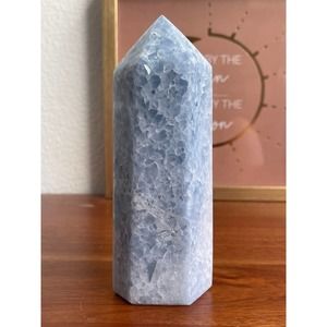 Blue Calcite Tower | Large Blue Calcite Tower